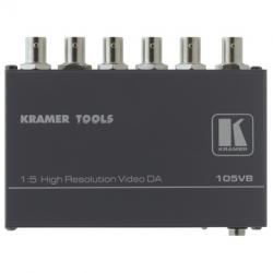 105VB Weight 0.66 lb (0.3 kg) 1Vpp/75Ω on a BNC connector 105VB